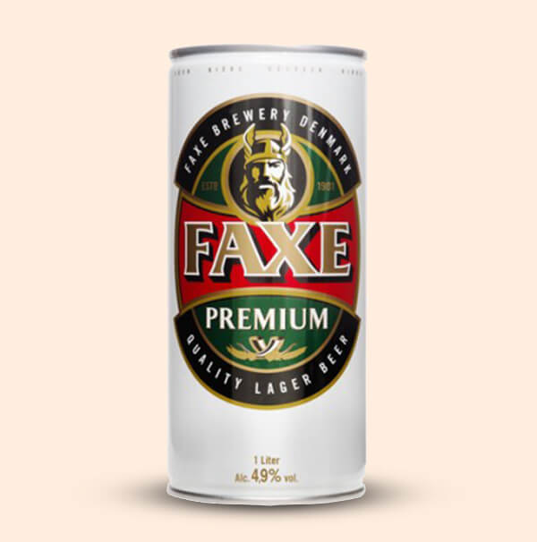 vervolgens Niet genoeg Jeugd Faxe Bier (12x1,00l blik) • Online bestellen | CiderStore.nl