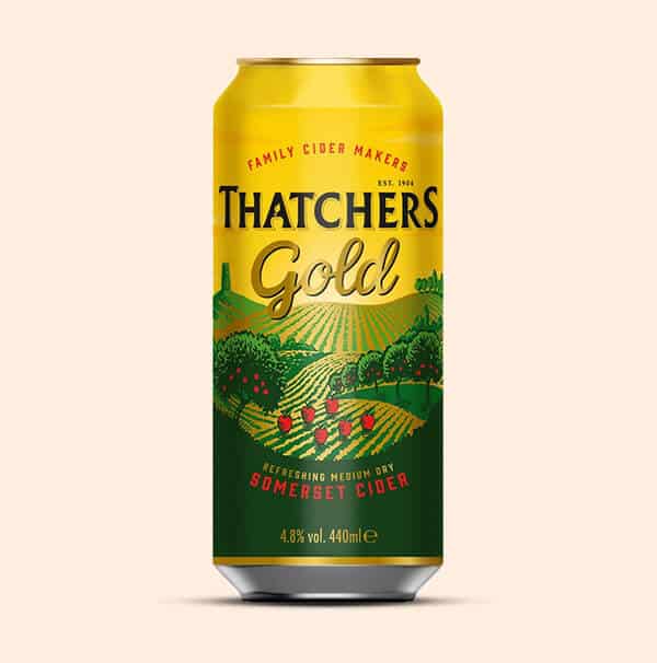 Thatchers-Gold-Cider-Engelse-cider-0,44L-blik
